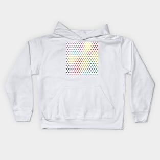 polka dot colorful Kids Hoodie